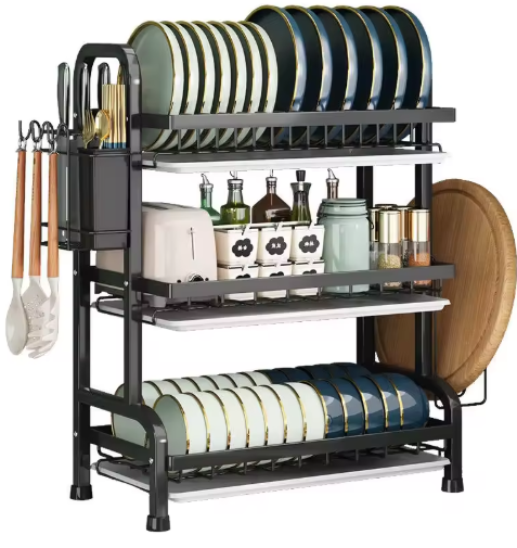 Miniatura 3 de Escurridor de platos metal 3 Niveles